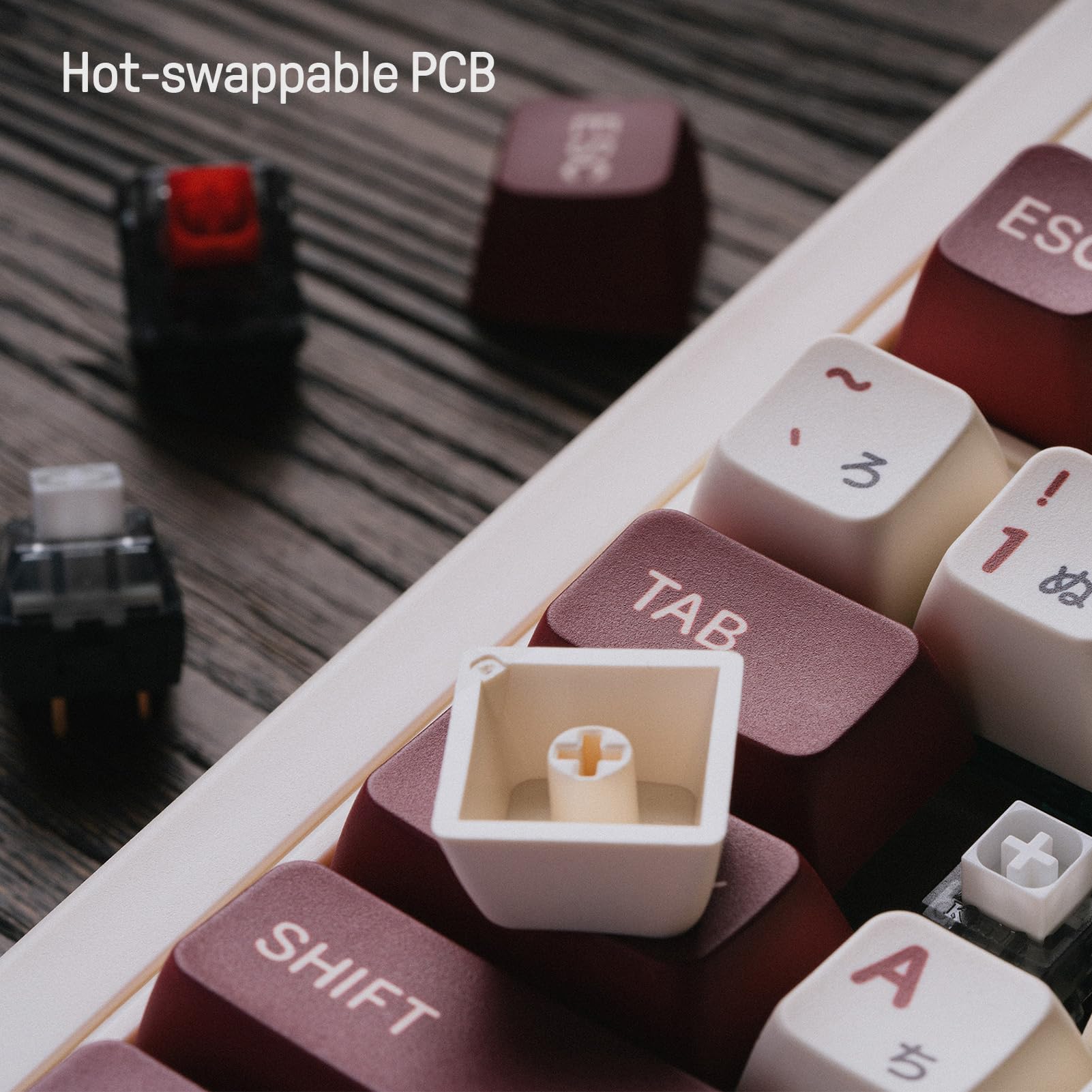 Amazon.com: 8Bitdo 87 Keys Retro Mechanical Keyboard Bluetooth/2.4